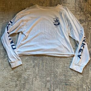 brandy melville white long sleeve